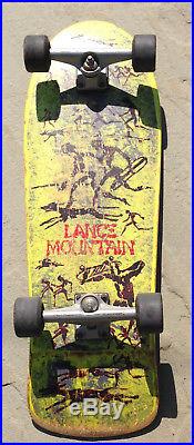 Lance Mountain Lemon-Lime Future Primitive 1980s Complete with Indys and G-Bones