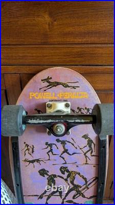 Lance mountain Powell Peralta 1985 Original Vintage Skateboard with Tracker Trucks