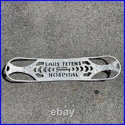Lars Tetens Hospital Metal Longboard Skateboard Jag-Ware Aluminum Deck Retro 90s