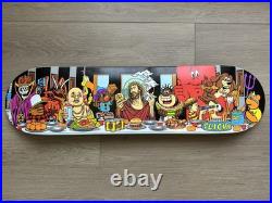 Last Supper Cliche Skateboard Deck NOS Marc McKee 2015 RARE Popsicle