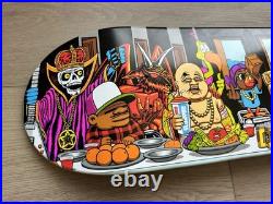 Last Supper Cliche Skateboard Deck NOS Marc McKee 2015 RARE Popsicle
