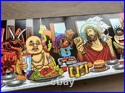 Last Supper Cliche Skateboard Deck NOS Marc McKee 2015 RARE Popsicle