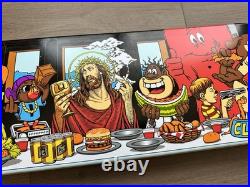 Last Supper Cliche Skateboard Deck NOS Marc McKee 2015 RARE Popsicle