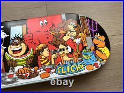 Last Supper Cliche Skateboard Deck NOS Marc McKee 2015 RARE Popsicle