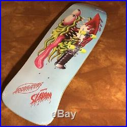 Limited Santa Cruz X Jason Edmiston Slasher Reissue Skateboard