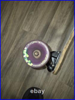 Loaded Vanguard Longboard 42 Joe DeSantis Graphic Orangatang Wheels Complete