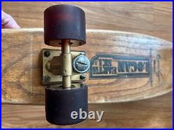 Logan Earth Ski Skateboard Bruce Logan Model Complete Vintage Old School 27