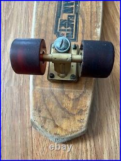 Logan Earth Ski Skateboard Bruce Logan Model Complete Vintage Old School 27