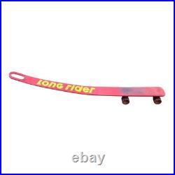 Long Rider Skateboard Marchon Ride-On Toy Red Longrider 1983 1980's