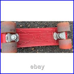 Long Rider Skateboard Marchon Ride-On Toy Red Longrider 1983 1980's