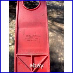Long Rider Skateboard Marchon Ride-On Toy Red Longrider 1983 1980's Long Rider Skateboard Marchon Ride-On Toy Red Longrider 1983 1980's
