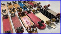Lot of 14 Vintage Skateboards