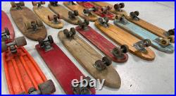Lot of 14 Vintage Skateboards Lot of 14 Vintage Skateboards