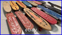 Lot of 14 Vintage Skateboards