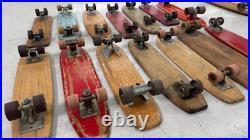 Lot of 14 Vintage Skateboards Lot of 14 Vintage Skateboards