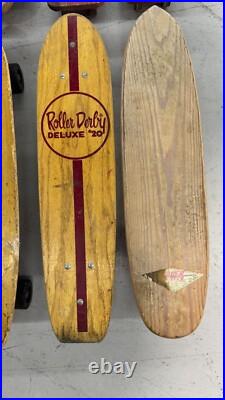 Lot of 14 Vintage Skateboards
