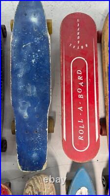 Lot of 14 Vintage Skateboards