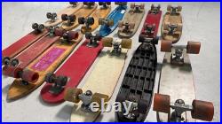 Lot of 14 Vintage Skateboards