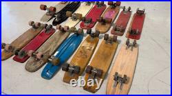 Lot of 14 Vintage Skateboards