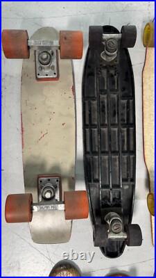 Lot of 14 Vintage Skateboards