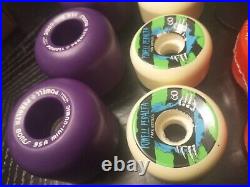 Lot of 4x New Powell Peralta Skateboard Wheels Cubes Creature Ripper
