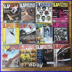Lot of 70 Vintage Slap Skateboard Magazines from 1990's & 2000's