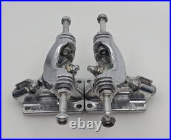 MINT NOS Vintage 1970s Gullwing HPG IV Split-Axle Trucks Silver OG Green Cushion