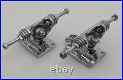 MINT NOS Vintage 1970s Gullwing HPG IV Split-Axle Trucks Silver OG Green Cushion