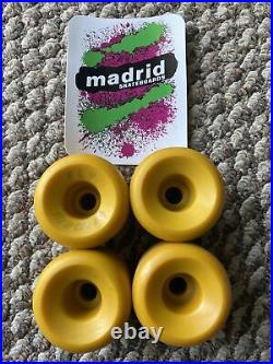 Madrid fly wheels with back to the future decal 61mm Vintage