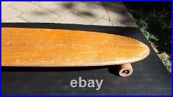 Makaha Wood Complete Clay Wheel Vintage Skateboard 1960's