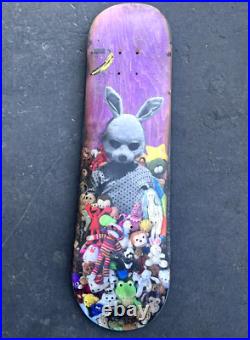 Marc Johnson Original Art Skateboard Deck Business Company MJ Bunny Mashup