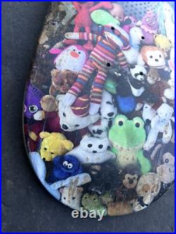 Marc Johnson Original Art Skateboard Deck Business Company MJ Bunny Mashup