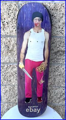 Marc Johnson Original Business & Company Murder Recruit Skateboard Deck Art