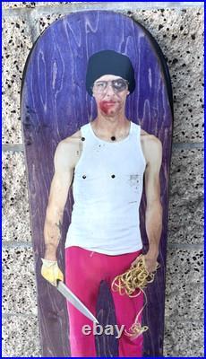 Marc Johnson Original Business & Company Murder Recruit Skateboard Deck Art