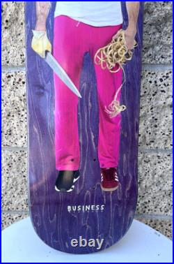 Marc Johnson Original Business & Company Murder Recruit Skateboard Deck Art