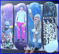 Marc Johnson Original Business & Company Skateboard Deck Art Lot Murder Bunny Marc Johnson Original Business & Company Skateboard Deck Art Lot Murder Bunny