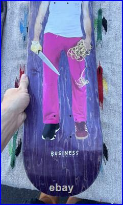 Marc Johnson Original Business & Company Skateboard Deck Art Lot Murder Bunny Marc Johnson Original Business & Company Skateboard Deck Art Lot Murder Bunny