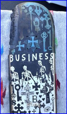Marc Johnson Original Business & Company Skateboard Deck Art Lot Murder Bunny