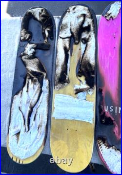 Marc Johnson Original Business & Company Skateboard Deck Art Lot Murder Bunny