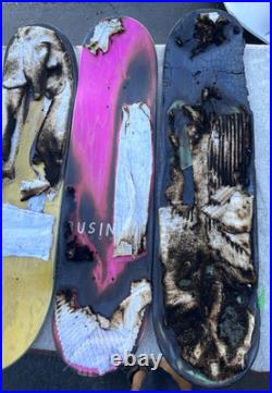Marc Johnson Original Business & Company Skateboard Deck Art Lot Murder Bunny Marc Johnson Original Business & Company Skateboard Deck Art Lot Murder Bunny