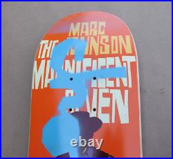 Marc Johnson Personal The Magnificent Seven Spray Painted Skateboard Deck Hecox