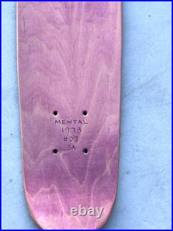Marc Johnson RARE Mental 1978 SA #7 Special Limited Edition Skateboard Deck