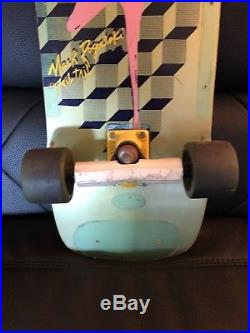 Mark Gator Rogowski Foil Tail 80s Original Vintage G&S Skateboard Deck Rare