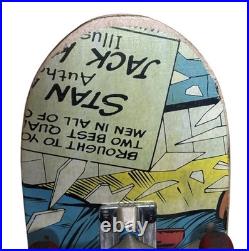 Marvel X Bravo Sports Captain America Comic Skateboard Deck Rare Limited Edition Marvel X Bravo Sports Captain America Comic Skateboard Deck Rare Limited Edition