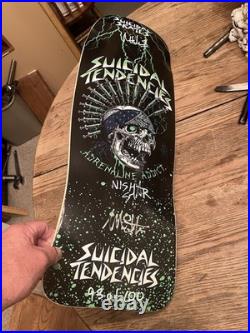 Mike Muir Signed Dogtown Suicidal Tendencies Skateboard Ozzy Hosoi #93/100 Alva