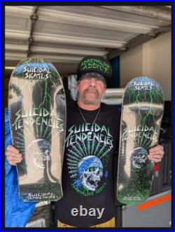 Mike Muir Signed Dogtown Suicidal Tendencies Skateboard Ozzy Hosoi #96/100 Alva