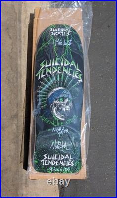 Mike Muir Signed Dogtown Suicidal Tendencies Skateboard Ozzy Hosoi #96/100 Alva