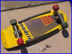 Mike Smith Concave Madrid Rare Vintage No Dot Skateboard