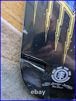 Mike V. Vallely Element Skateboard Deck By Todd Francis Vintage OG