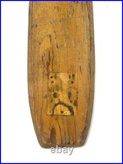 NASH 17 ROCK RIDER SURFBOARD 22 Wood Skateboard 60s Vintage rare